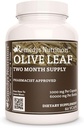 Nutrizione di Remedy Olive Leaf | 1.000 mg, 60 Vegan Capsules Herbal Dietary Supplement | Fornitura di due mesi