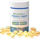 3-in-1 Probiotici per la salute del fegato e della digestione, supporto immunitario, rimedi che sostengono costipazione occasionale, diarrea, gas, gonfiore, rilascio ritardato progettato per Thrive, 30 capsule vegan