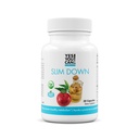 Si' che puoi! Supplementi dietetici Slim Down - con Mango Africano, L-Carnitina, Aceto di sidro di mele, Estratto di tè verde, e caffeina derivata da Estratto di semi di Guarana, 30 capsule / mese di fornitura