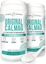 Alto assorbimento 2:1 CalMag Calcium e Magnesio Citrato Supplemento - Pure Calcium Malate Powder - Supporta Stress Relief, Sleep & Bone Strength - Mineral Drink - Non aromaed 16.5 oz (Pack of 2)