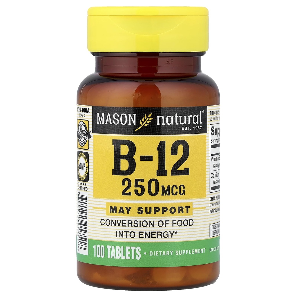 Mason Vitamins Mason B 12 250mcg compresse