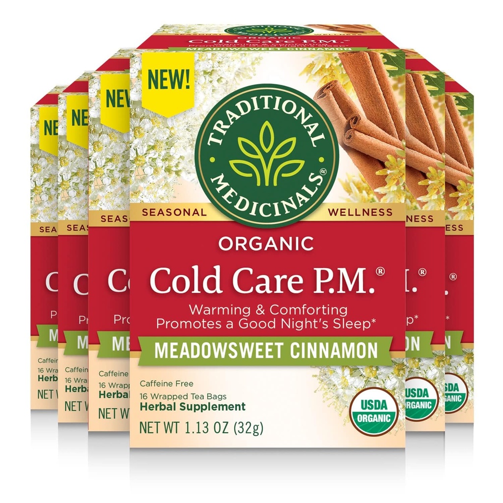 Medicinali tradizionali tè freddo Pm, 16 conte (pacchetto di 6)