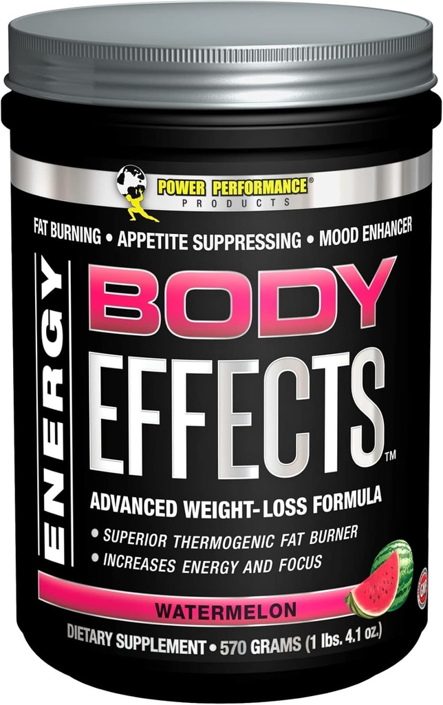 Effetti del corpo Pre Supplemento di allenamento, Watermelon, 570 grammi (1lbs. 4.1 oz)