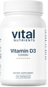 Vitamina D 5000 IU | Supplemento vitamina D3 | Bones sani, denti, muscoli*| Funzione cellulare e immunitaria | Assorbimento di calcio | Glutine, latticini e soia Free | 90 capsule