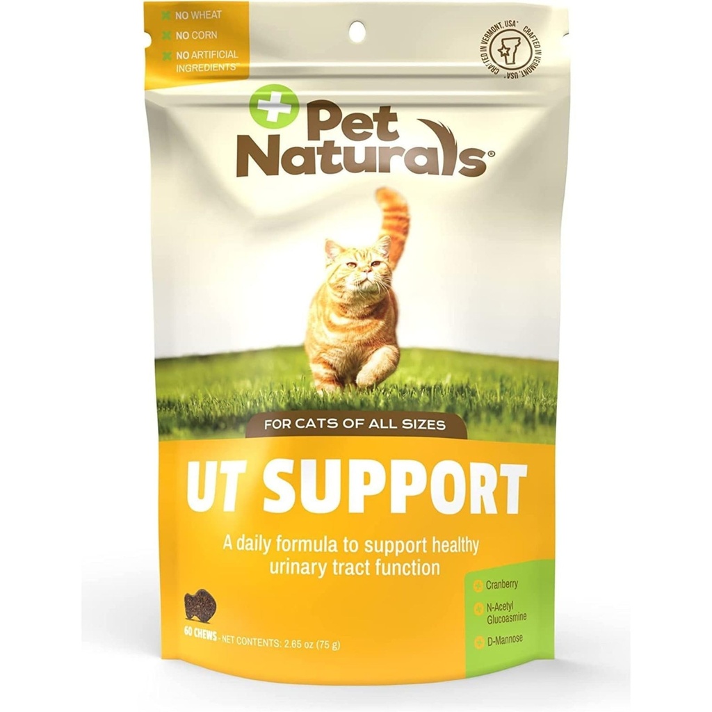 Pet Naturals UT Supporto Tratto urinario Supplemento per gatti, 60 Chews