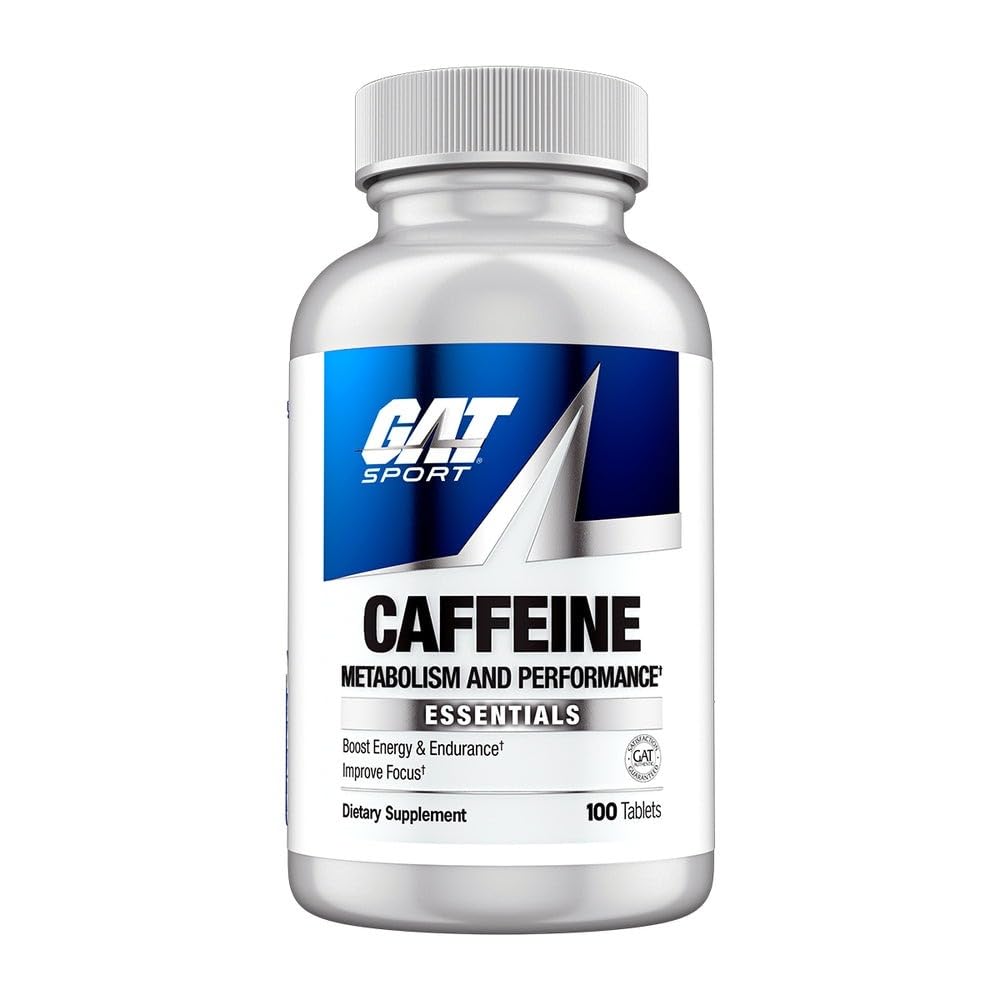 GAT Sport Essenziale Caffeina Metabolismo e Performance, 100 compresse