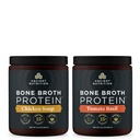 Antica Nutrition Bone Broth Protein Powder, Chicken Soup, 15 Serve + Bone Broth Protein Powder, Tomato Basil, 15 Serve