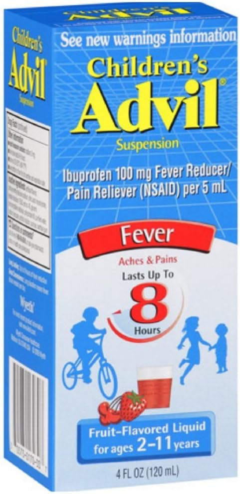 Advil, Sospensione per bambini, Frutta aromatizzata, 4 once