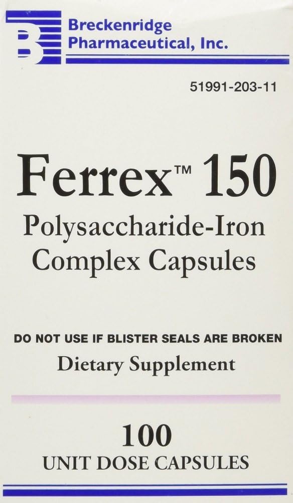 Ferrex 150 capsule, 100ct (3 Pack)