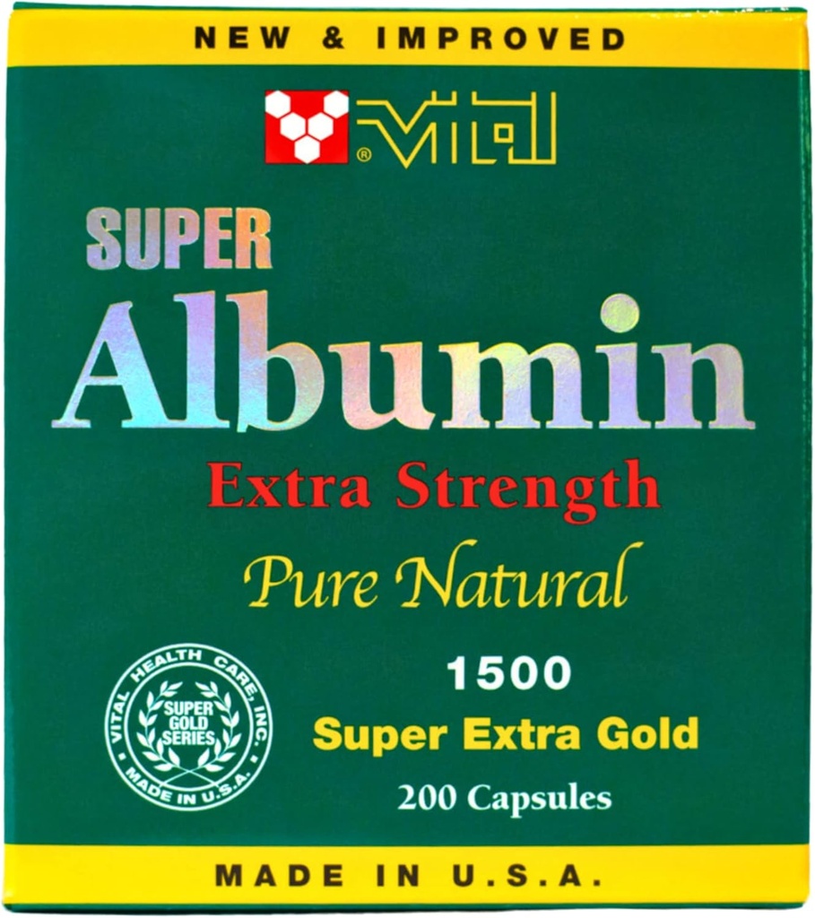 Nuovo & Migliore Super Albumin Oro Extra Strenth 1500 mg 200 capsule