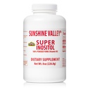 Sunshine Valley® Super Inositol, vitamina B8 pillola dietetica in polvere, supplemento di fertilità PCOS naturale, bilancia ormonale e supporto di funzione ovarica sana - 8oz