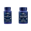 Estensione della vita Super R-Lipoic Acid – Supplemento di longevità per Ossidative Stress Defense & Neuro-mag Magnesio L-threonate, Magnesio L-threonate