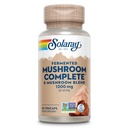 SOLARAY Mushroom Fermented - Organic Chaga, Reishi, Shiitake, Cordyceps, Turkey Tail Mushroom e Lions Mane Supplemento Capsule - 8 Mushroom Supplement - Non-GMO, 30 Serve, 60 VegCaps