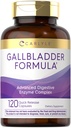 Carlyle Gallbladder Supplemento | 120 capsule di rilascio rapido | Complete Digestive Enzyme Complex | Non-GMO & Gluten Free Formula