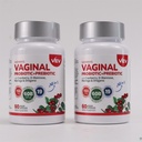 VEV Probiotico + Prebiotico, Mirtillo, D-Mannose, 120 capsule