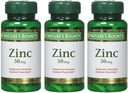 Bounty Zinc 50 mg Caplets 100 ea (Pacchetto di 3)