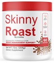 Skinny Roast - Skinny Roast Coffee Advanced Formula, Official SkinnyRoast Organic Powder, Supplement Support Healthy Lifestyle - Premium Natural Formula, 60 Serve per 1 Mese