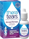 TheraTears Dry Eye Therapy Drops Bundle con 1.0 Fl Oz e 0.5 Fl Oz Bottiglie
