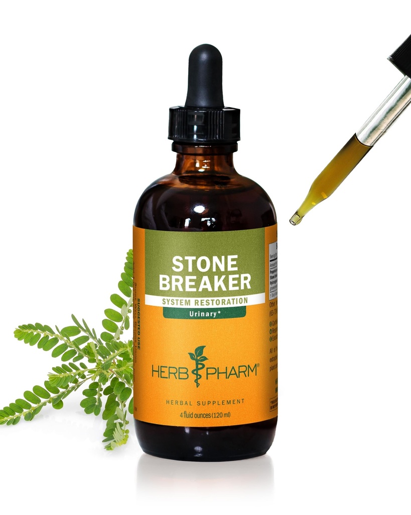 Herb Pharm Stone Breaker (Chanca Piedra) Compound per il supporto del sistema urinario - 4 oncia