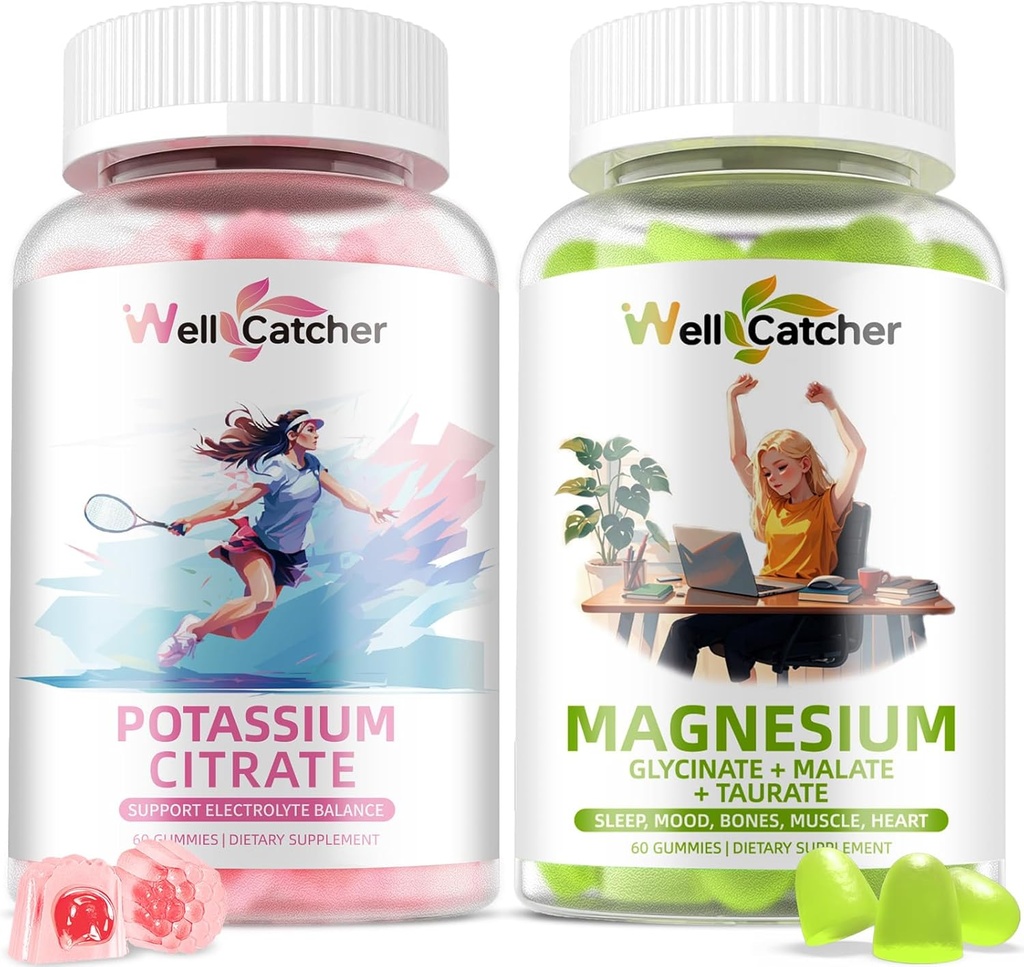 Gummie di Magnesio di potassio per gli uomini