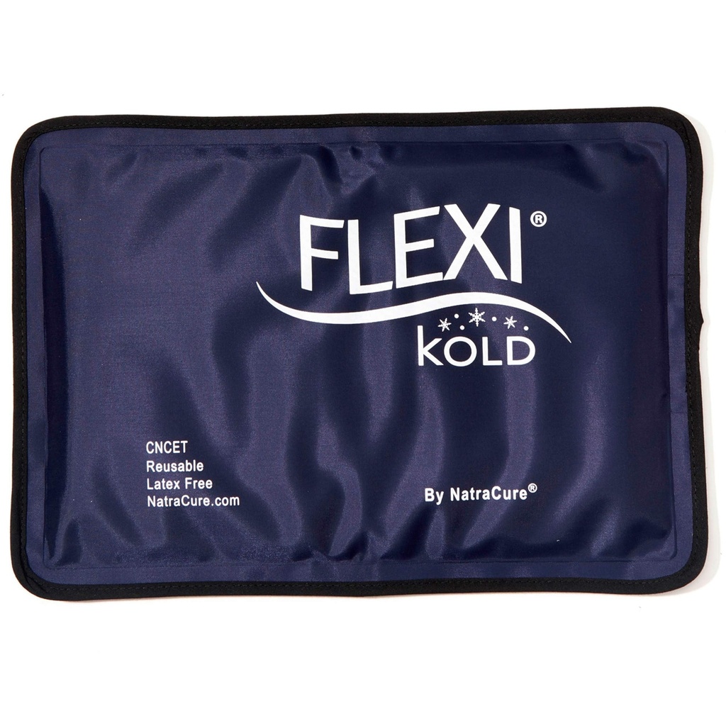 FlexiKold Gel morbido flessibile Ice Pack per lesioni - Freezer riutilizzabile Cold Pack, Cold Compress & Cooling Gel Pad per viso, Spalla, Hip, Leg, Braccio, Caviglia & Foot Injury - Medium - 7.5” x 11,5”