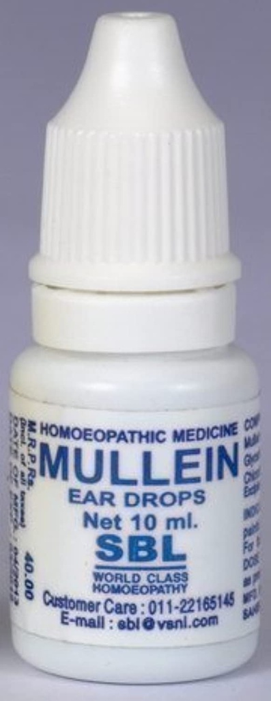 Omron Mullein Ear gocce infezioni dell'orecchio Earache