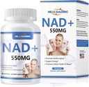 NAD Supplemento liposomico per le donne: NAD+ Integratore con Resveratrolo 550MG Supporto Cellular Repair Support Energia e invecchiamento sano