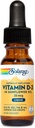 SOLARAY Vitamin D3 Liquid Drops 25 mcg (1000 IU) - Aumentata assorbimento di vitamina D Gocce in olio di girasole per il supporto VIT D3 - Naturalmente non aromatizzato, Dropper incluso - Approsso. 500 Serve, 0.5oz
