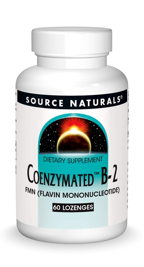 Fonte Naturals Coenzimato B-2 Lozenges 25mg, 60 Conte