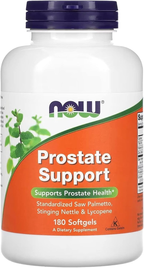 Supporto alla prostata, 180 Sgel by Now Foods (Pack of 2)