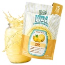 Miscela di bevanda di elettrolita – Ananas Agua Fresca Flavor | Polvere di idratazione senza zucchero con acqua di cocco & minerali | 15 pacchetti di bastoncini a singola vista, bassa calorie, aroma naturale