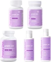 Premom Multivitaminico per Donne + Prenatale DHA Fish Oil + Prenatal Pre & Probiotics + Fertilità Personale Lubrificante per Concezione 2&4 Fl Oz