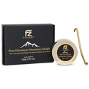 FOUZEE Pure Himalayan Mountains Shilajit - 77% + Acido Fulvico Autentico Difficile Consistenza, Fonte naturale di Acido Fulvico, Oltre 85 minerali di Trace, Include Spoon in acciaio inossidabile (50 grammi)