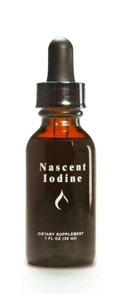 Enviromedica Nascent Iodio Liquid Tincture Drops for Support and Detoxification of The Thyroid (1ounce)