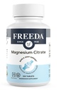 Freeda Magnesium Citrate 400mg Per Serving - Compresse Citrato Magnesio ad alto assorbimento - Minerale essenziale per Nerve & Bone Salute - Vegan, Kosher, Integratore Magnesio senza glutine (250 Ct)