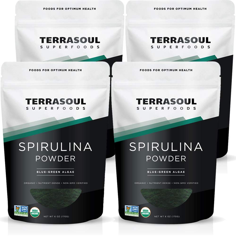 Terrasoul Superfoods Spirulina Polvere (organico), 24 once