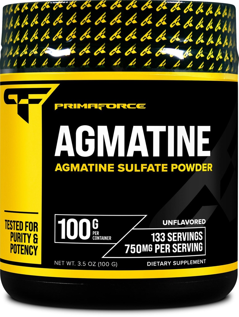 Integratore di polvere di solfato di agmatina di prima forza, 100 grammi – promuove la produzione di ossido nitrico / migliora le prestazioni