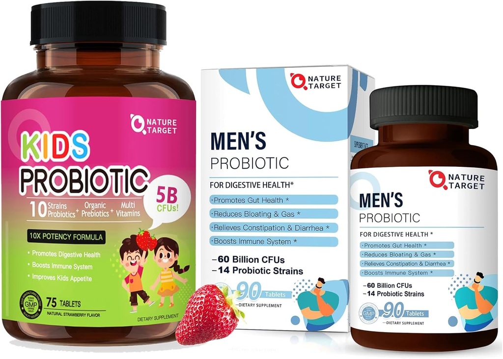 NATURA TARGET Probiotici per gli uomini con i bambini