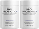 Codeage SBO Probiotics, 50 miliardi di CFU Per Serving, Multi Strain Soil Based Atto Blend and Organic Fermented Botanical Blend, Shelf-Stable - 2 Pack