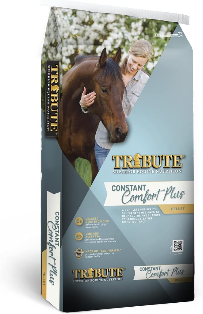 Constant Comfort Plus Topdress Gut Health Supplemento per cavalli, 40 lb Bag