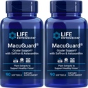 Estensione della vita MacuGuard Supporto Oculare 90 softgels con Zafferano & Astaxantina
