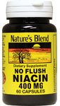 Niacina di miscela della natura No Flush 400 mg 60 capsule