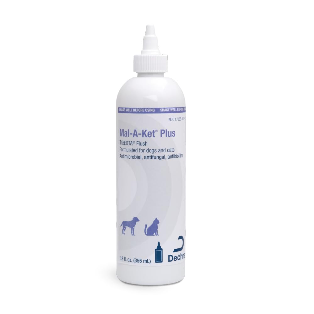 Mal-A-Ket Plus TrizEDTA Flush per cani e gatti, 12 oz