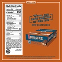 CLIF BUILDERS - Protein Bars - Chocolate Peanut Butter Flavor - 20g Protein (2.4 oncia, 12 conte) (Ora senza glutine)
