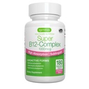 Igennus Sublingual Vitamin B12 Complex 1000mcg, Methylcobalamin metilato, Adenosylcobalamin & Hydroxocobalamin, Alto assorbimento & Clean, 180 Serve, Senza zucchero & Vegan