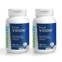 NatureCity True-Vision Eye Health Supplement - Lutein a base vegetale e Zeaxanthin con alta potenza Zafferano 20mg - Blue Light Protection, Support Central and Night Vision (60 capsule vegetali)