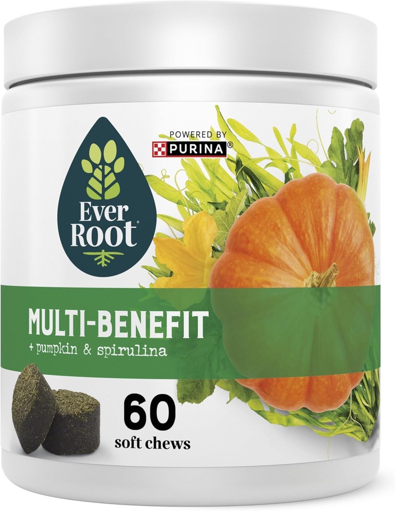 EverRoot Da Purina Multi-Benefit Dog Supplementi Cuciture Morbide - 10.6 oz. Canister
