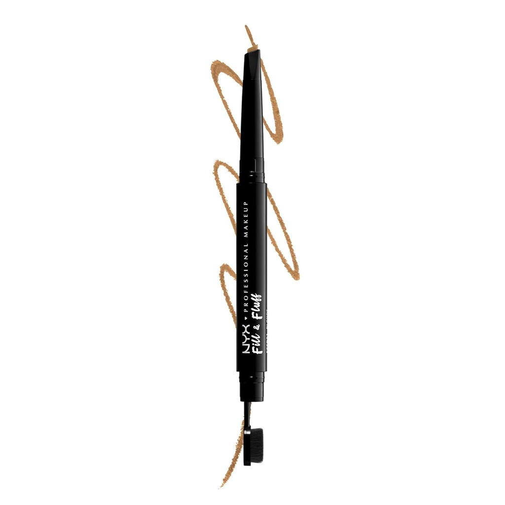NYX PROFESSIONAL MAKEUP Fill & Fluff Eyebrow Pomade Pencil, Bionde