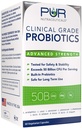 Probiotici di grado clinico * 50 miliardi di CFU/Serving * 10 Strains * Prebiotico integrato * 60 capsule giornaliere - 2 mesi di alimentazione * tutto naturale 100% Made in USA