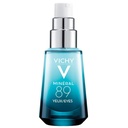 Vichy Mineral 89 Eye Serum, Acido Ialuronico e Crema Caffeina, Sotto Crema Occhio Per Cerchi Oscuri, Riduttore Idratazione & Puffiness, Opthalmologist Testato